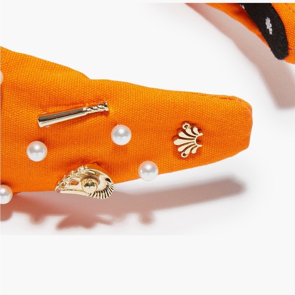 🧡💙Lele Sadoughi MLB NY Mets Embellished Headband {NWT} - Picture 4 of 6